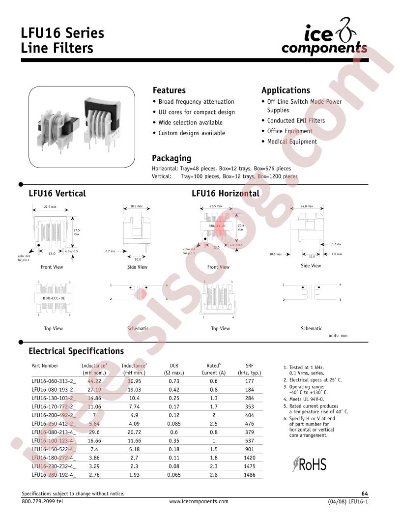 LFU16-250-412-2