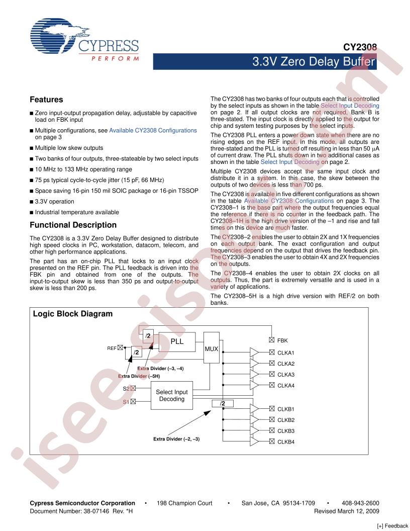 CY2308SC-1