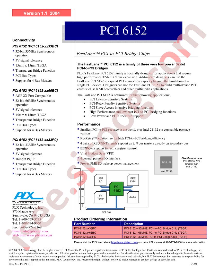 PCI6152