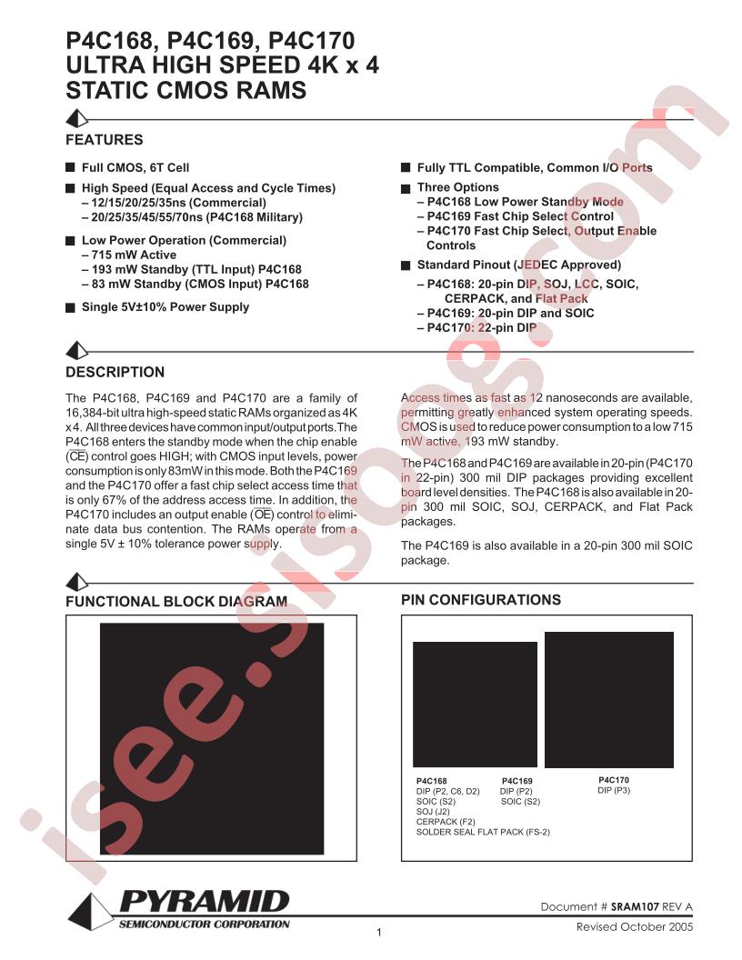 P4C170-12CC