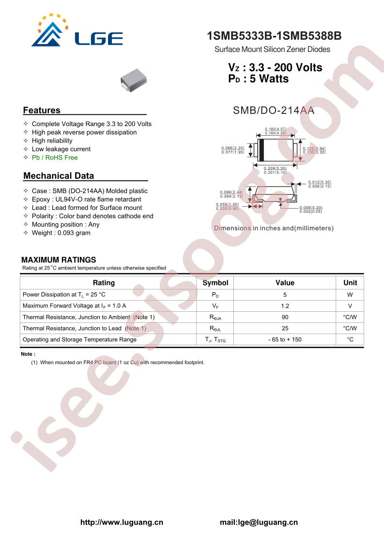 1SMB5360B