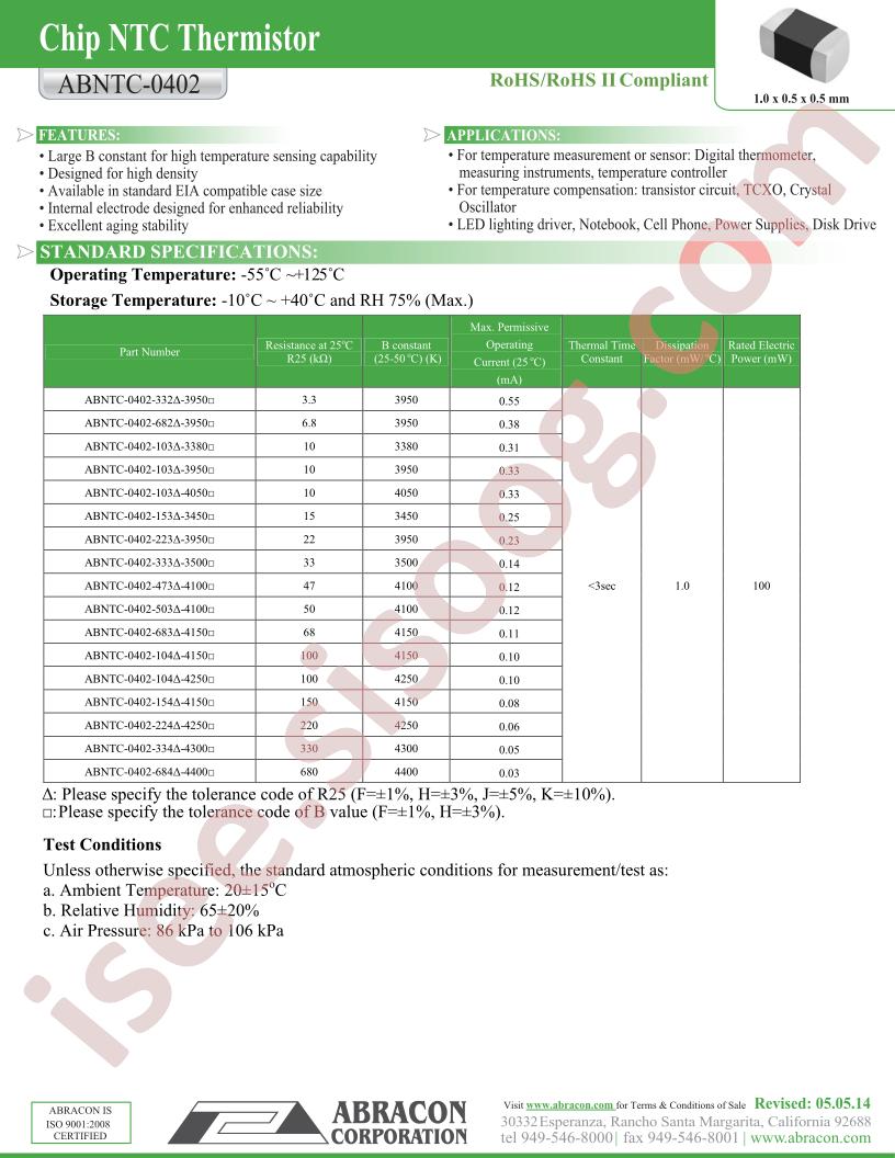 ABNTC-0402-153F-3450F