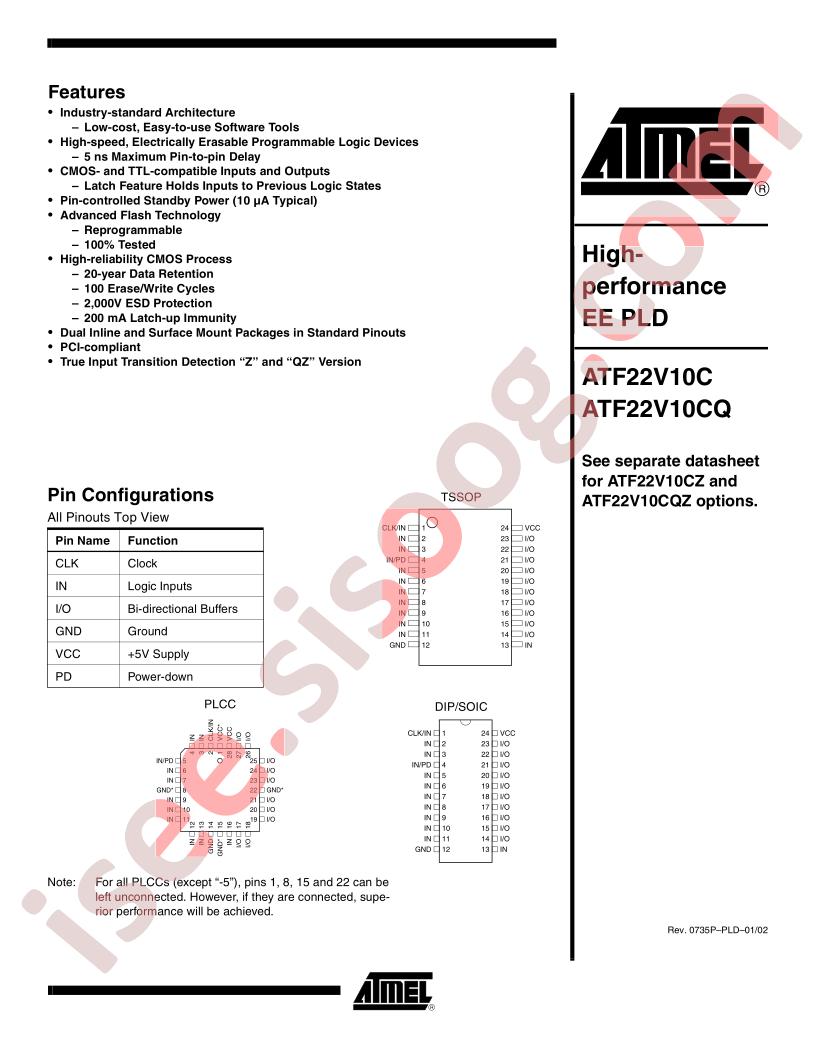 ATF22V10CQ