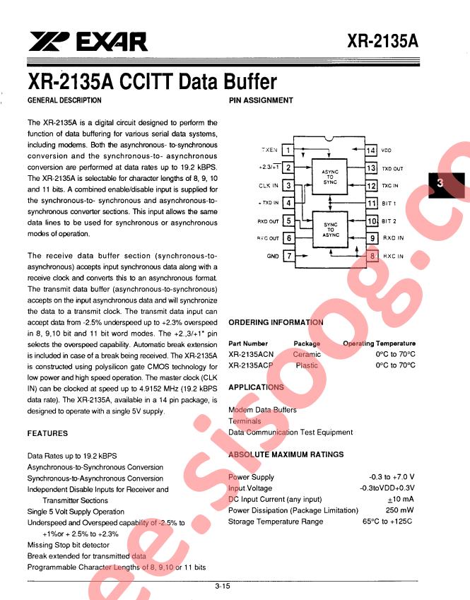 XR-2135A