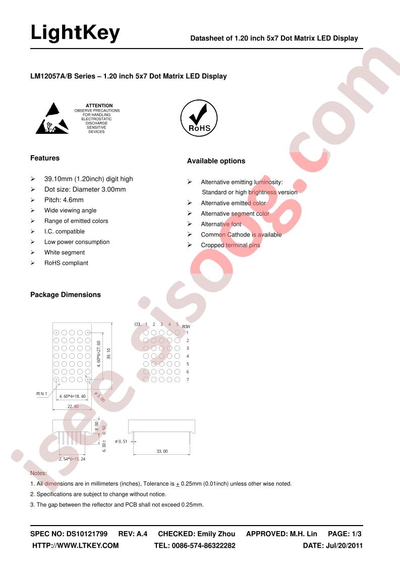 LM12057AG