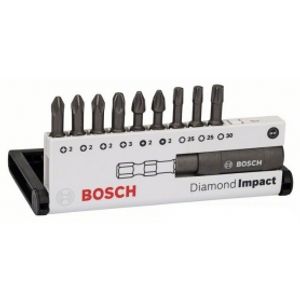 ست 9 تایی سری پیچ گوشتی شارژی مارک BOSCH اصل