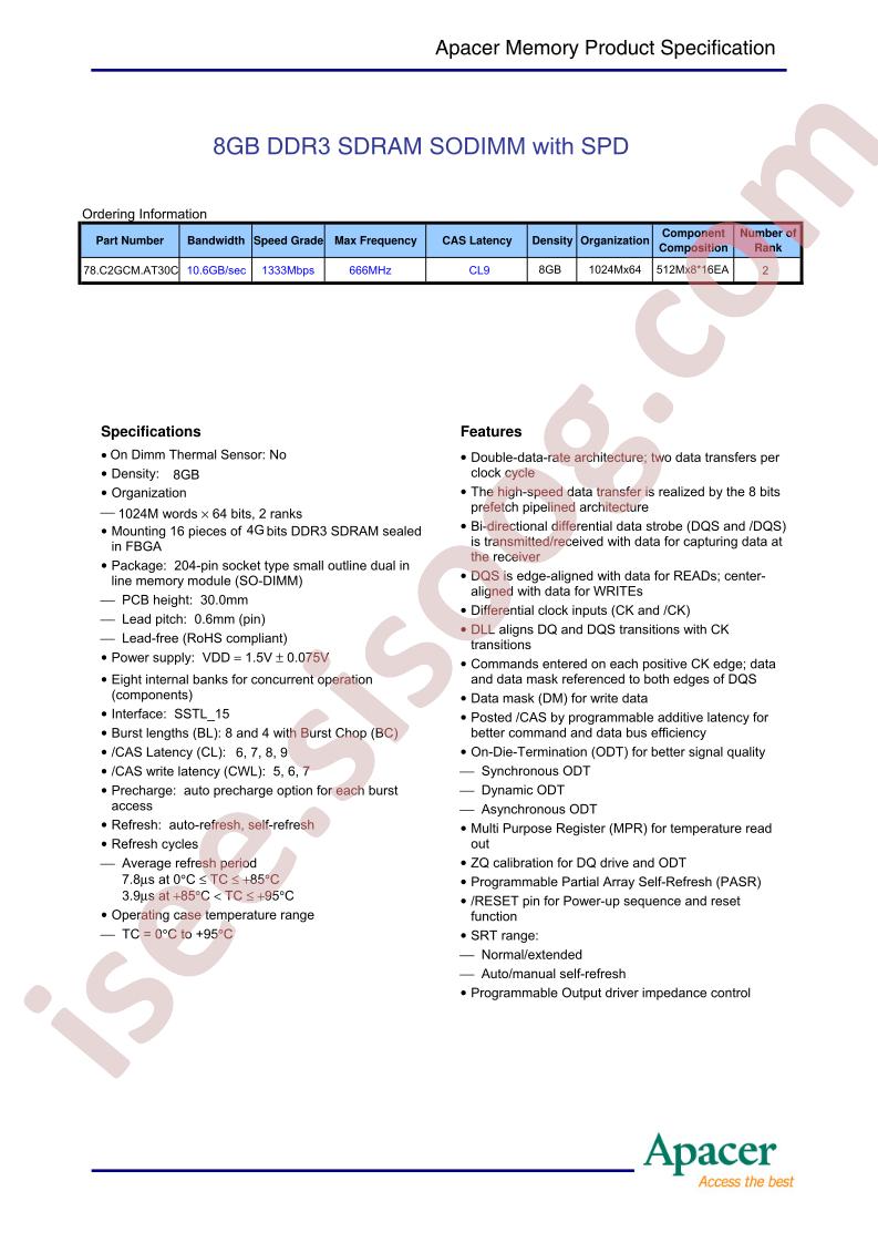78C2GCMAT30C