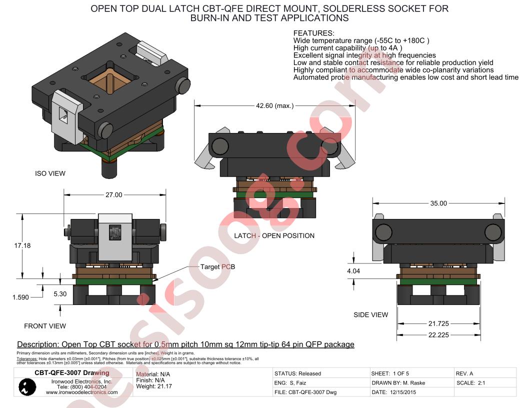 CBT-QFE-3007