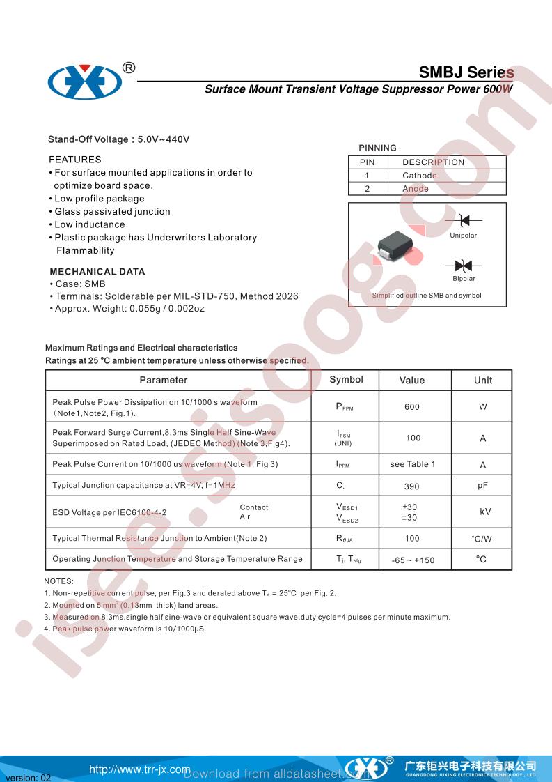 SMBJ300CA*