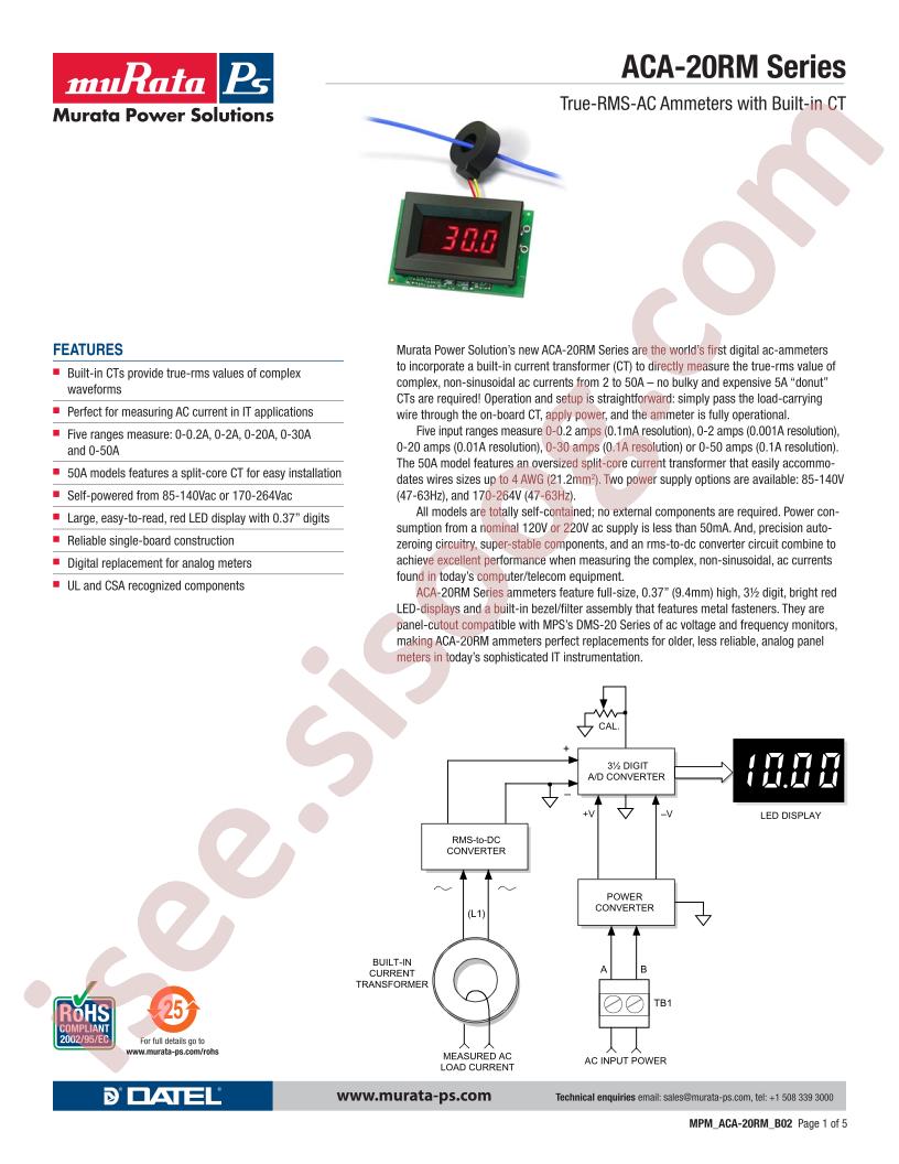 ACA-20RM-1-AC4-RL-C