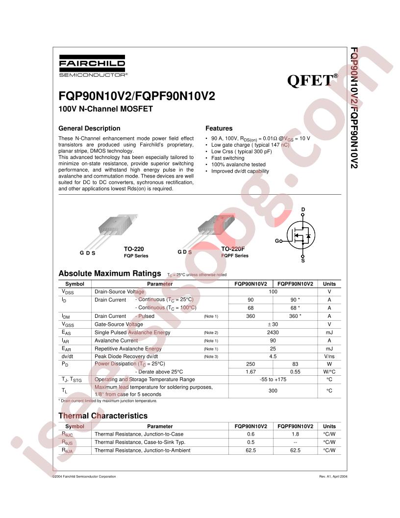 FQPF90N10V2