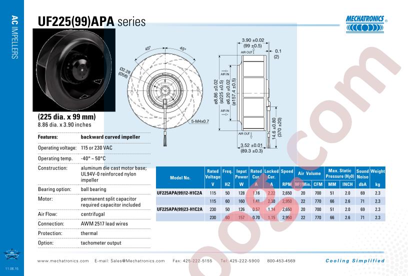 UF225APA(99)12-H1C2A