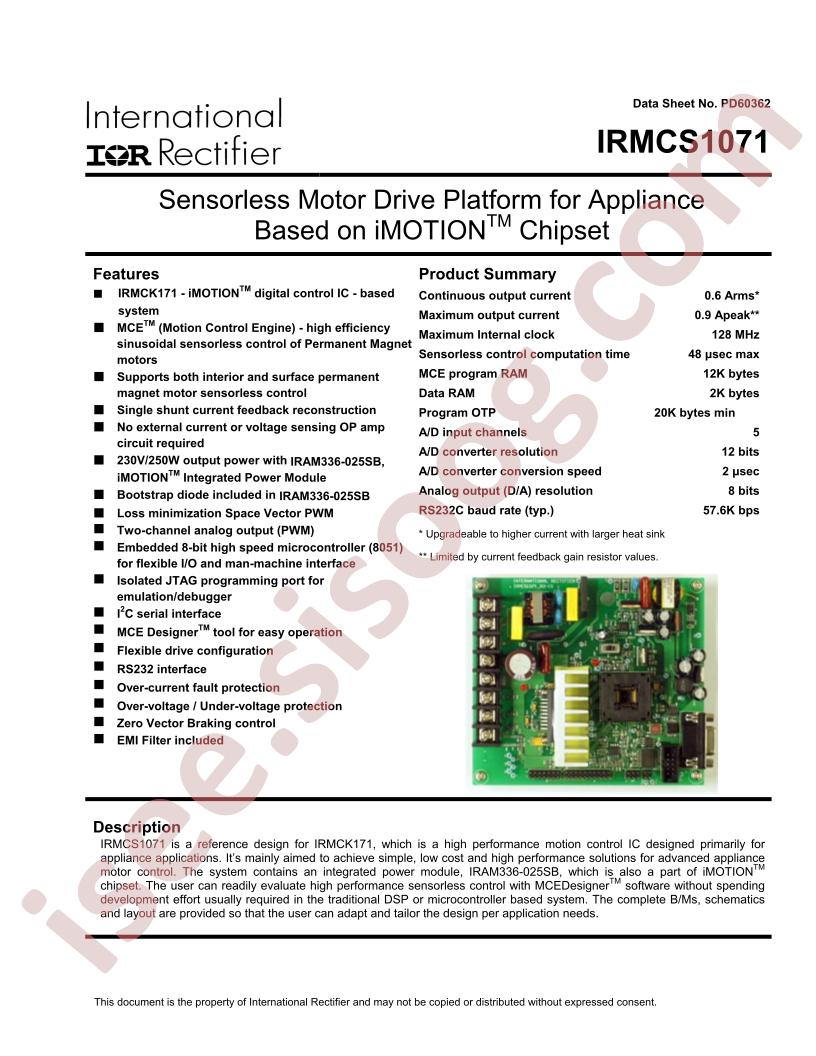 IRMCS1071