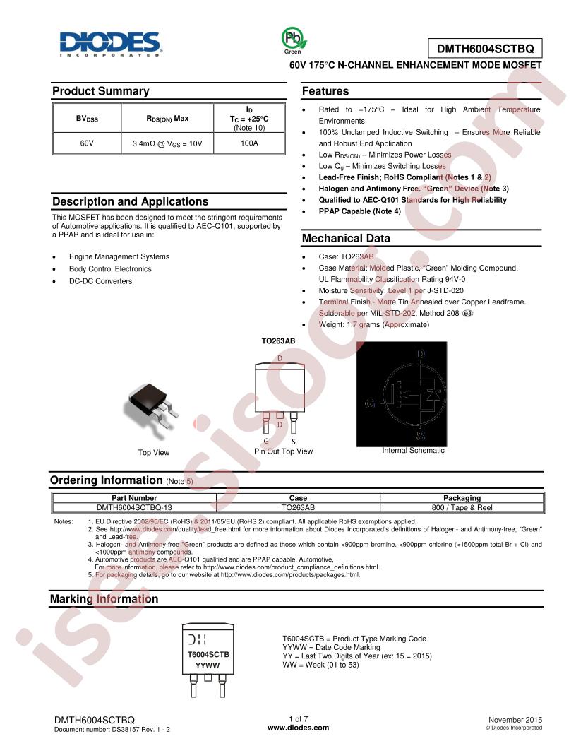 DMTH6004SCTBQ