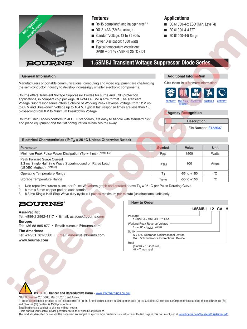 1.5SMBJ12CA-H
