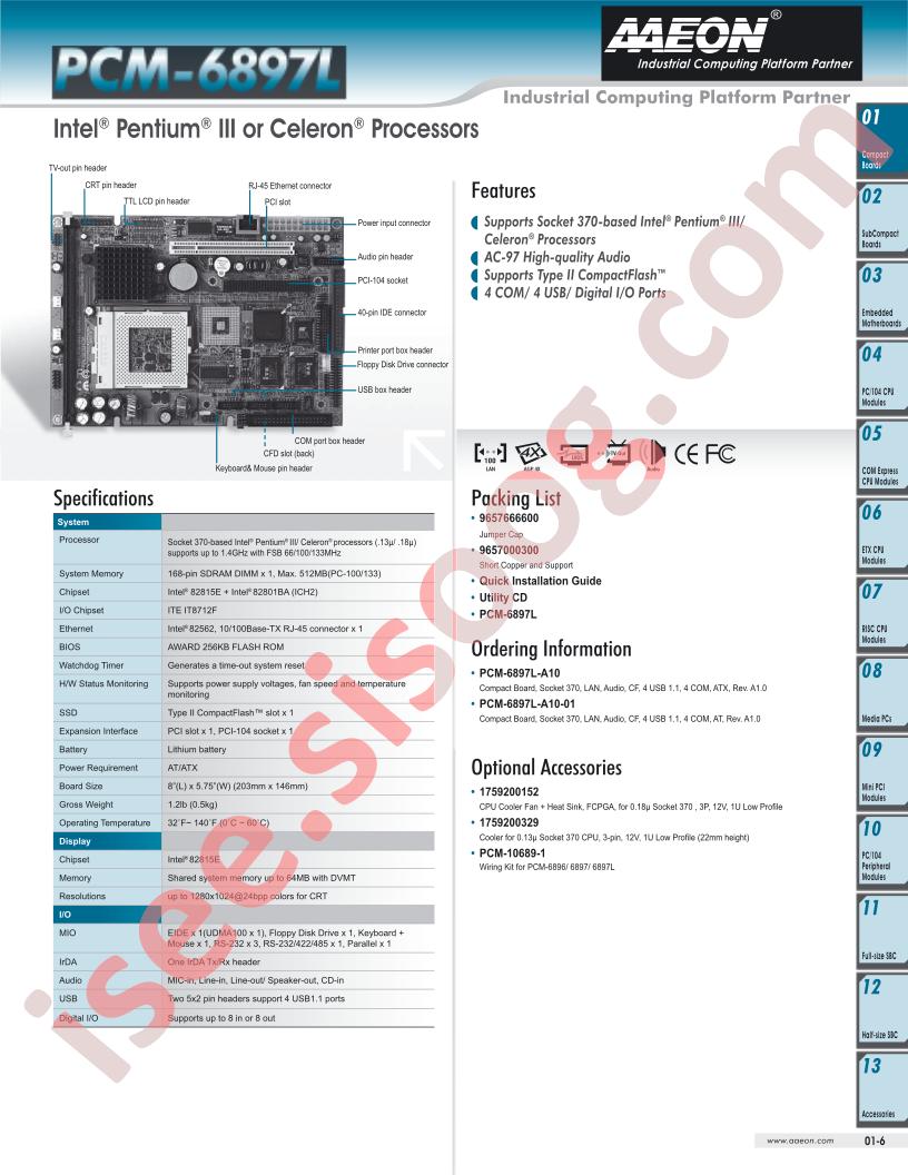 PCM-6897L-A10