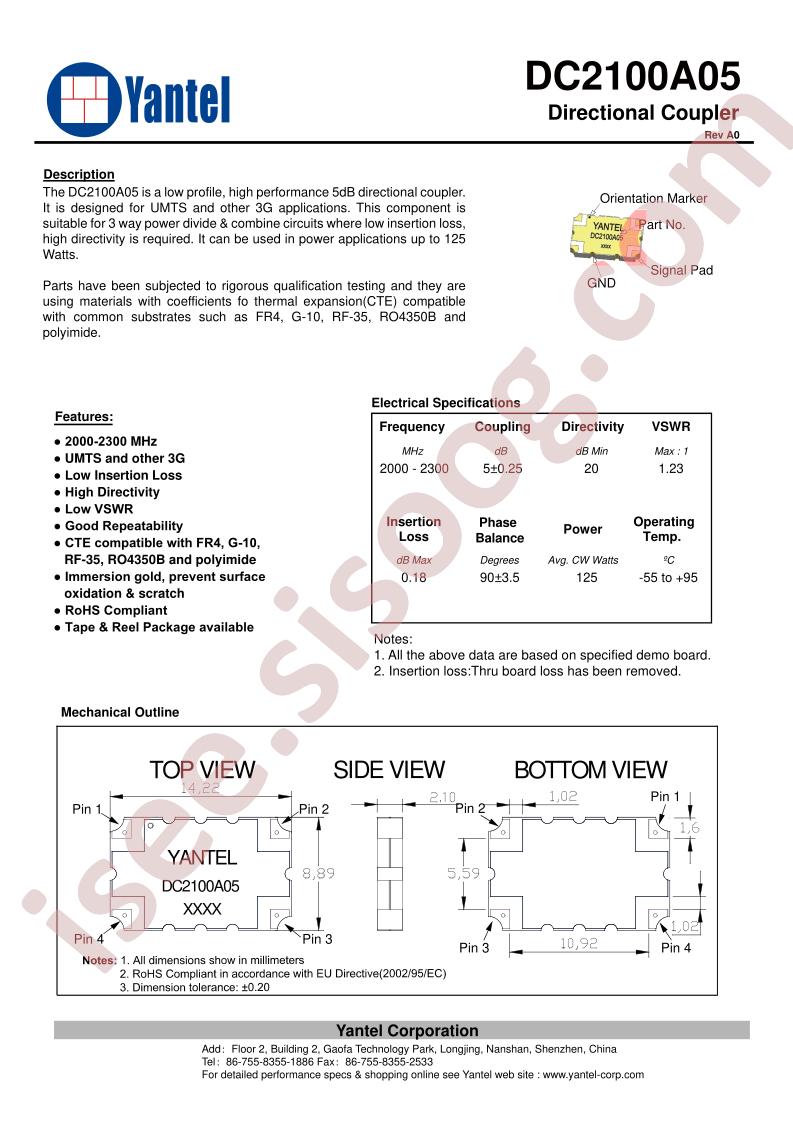 DC2100A05