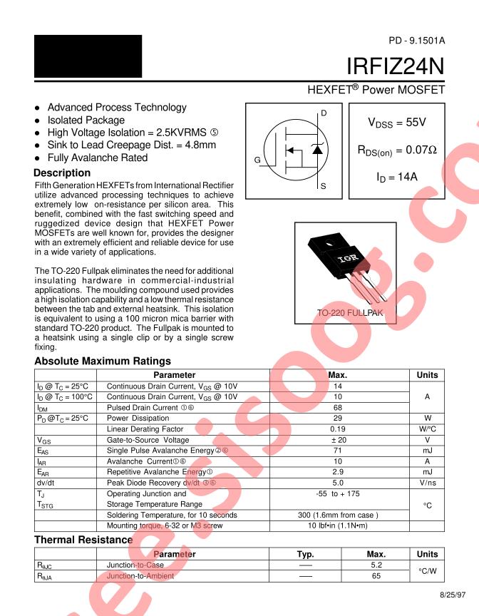 IRFIZ24N