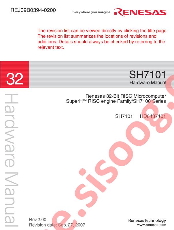 SH7101