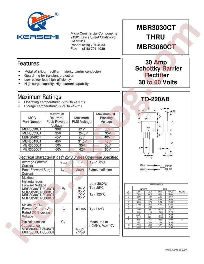 MBR3045CT