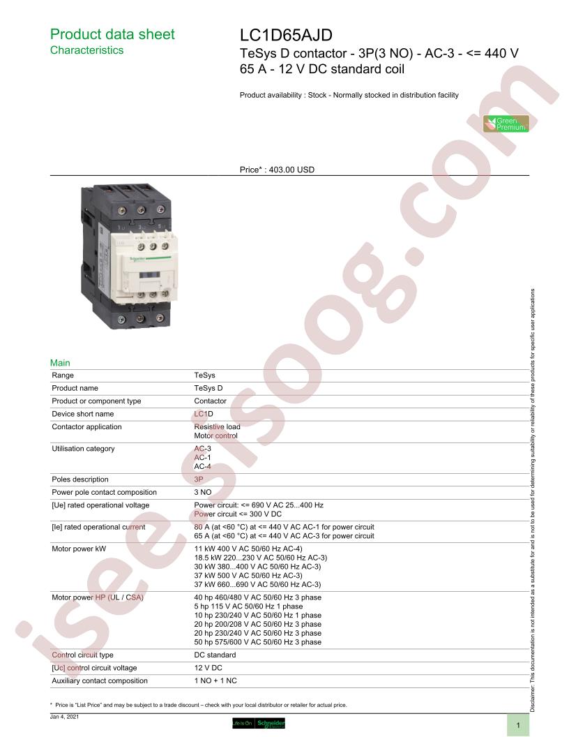 LC1D65AJD