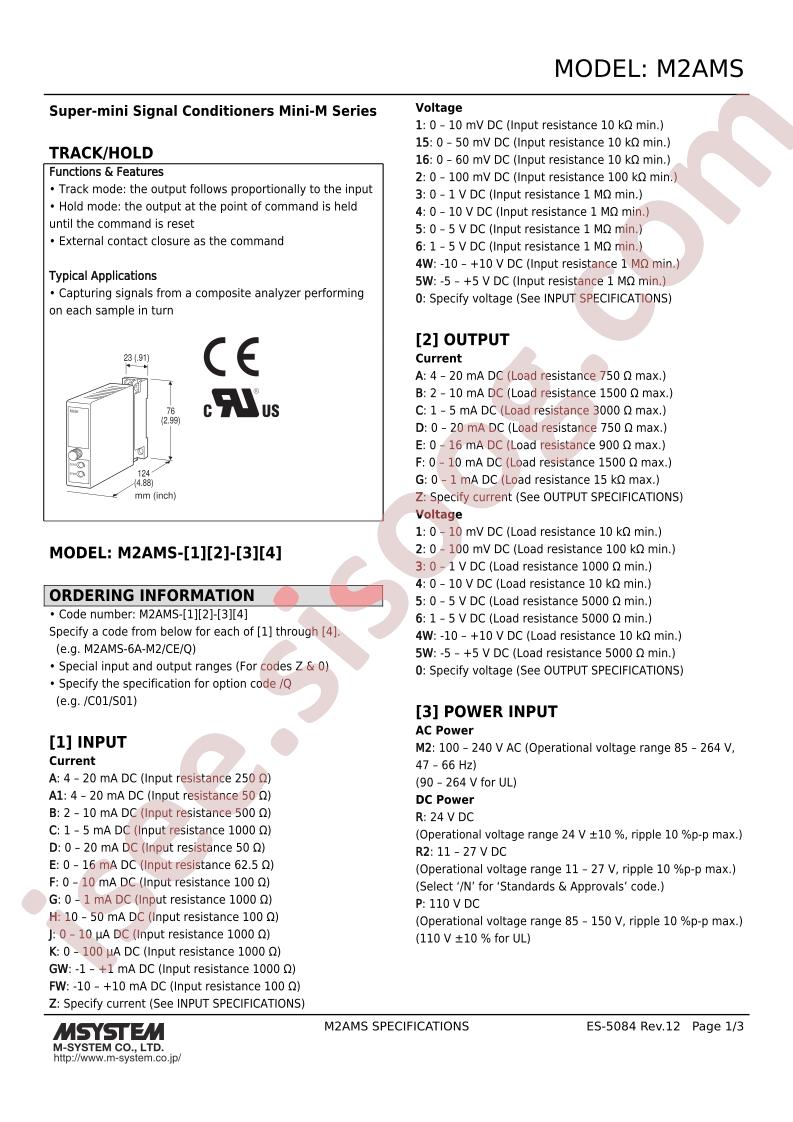 M2AMS-14-P