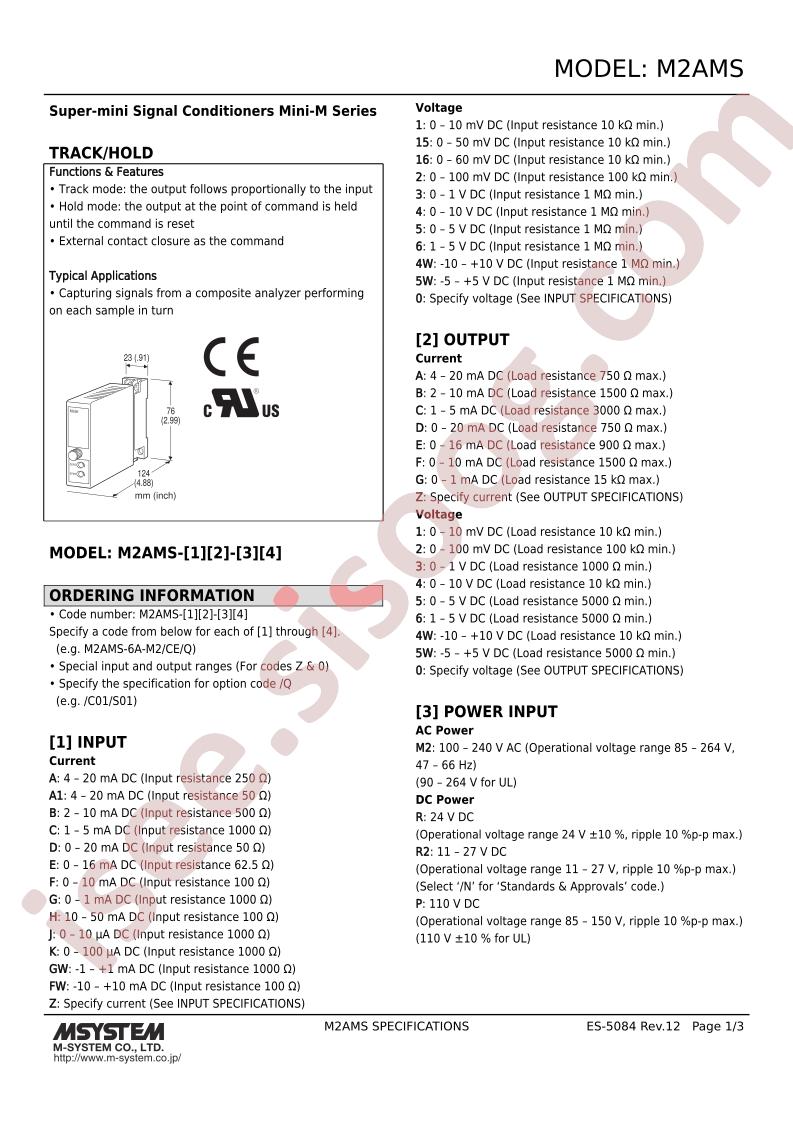 M2AMS-164-M2