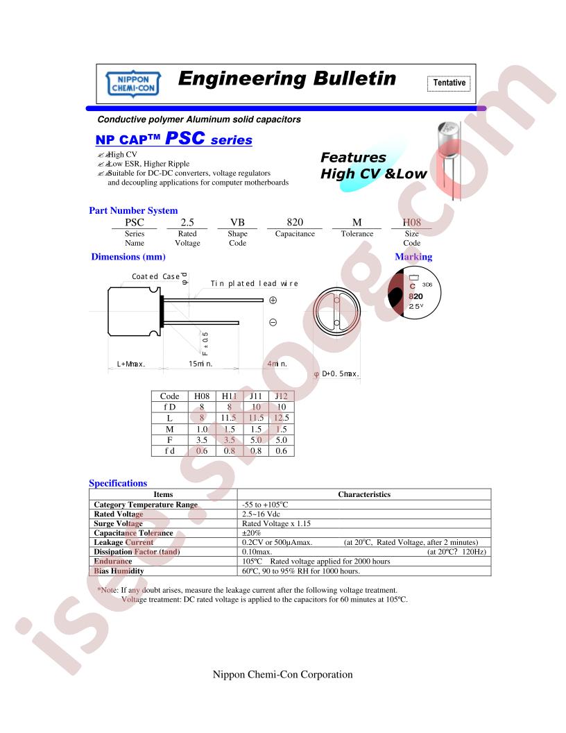 PSC2.5VB1000MH11