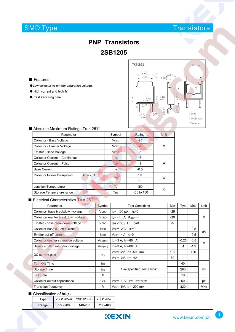 2SB1205-T