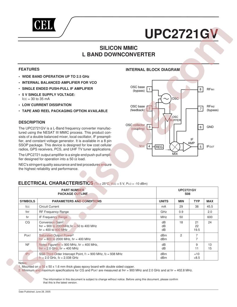 UPC2721GV-E1-A