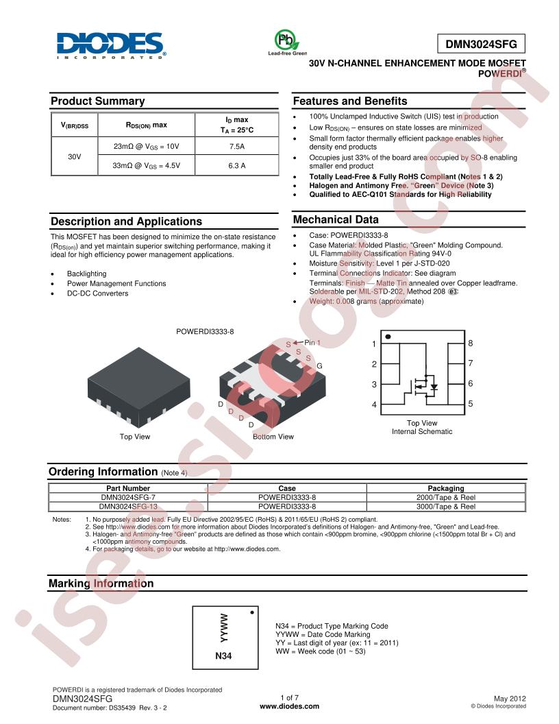 DMN3024SFG-13