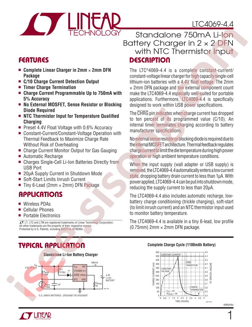LTC4069-4.4