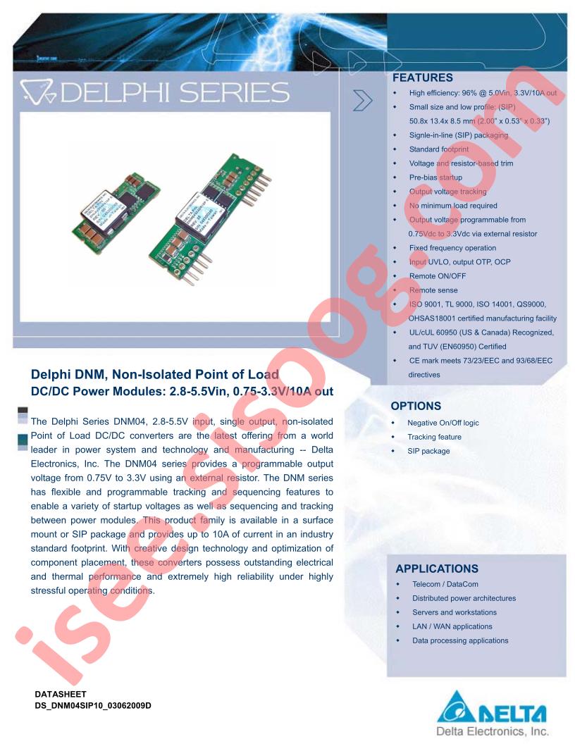 DNM10S0A0S10PFD