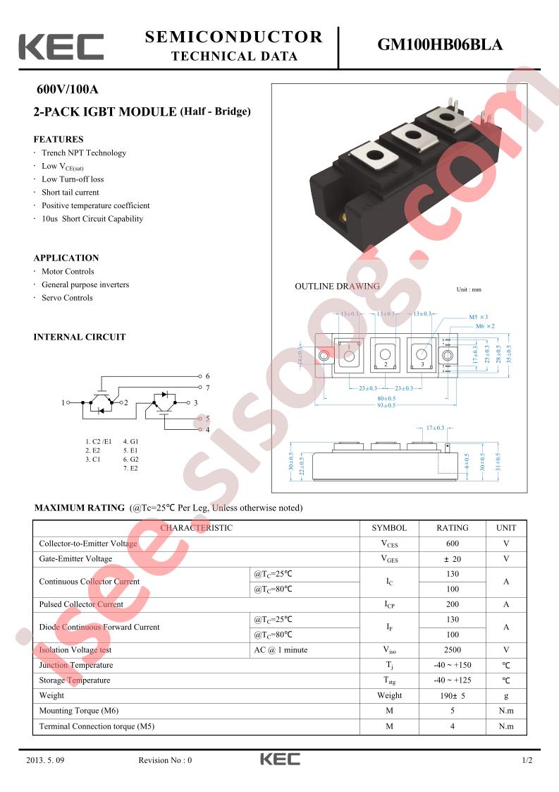 GM100HB06BLA