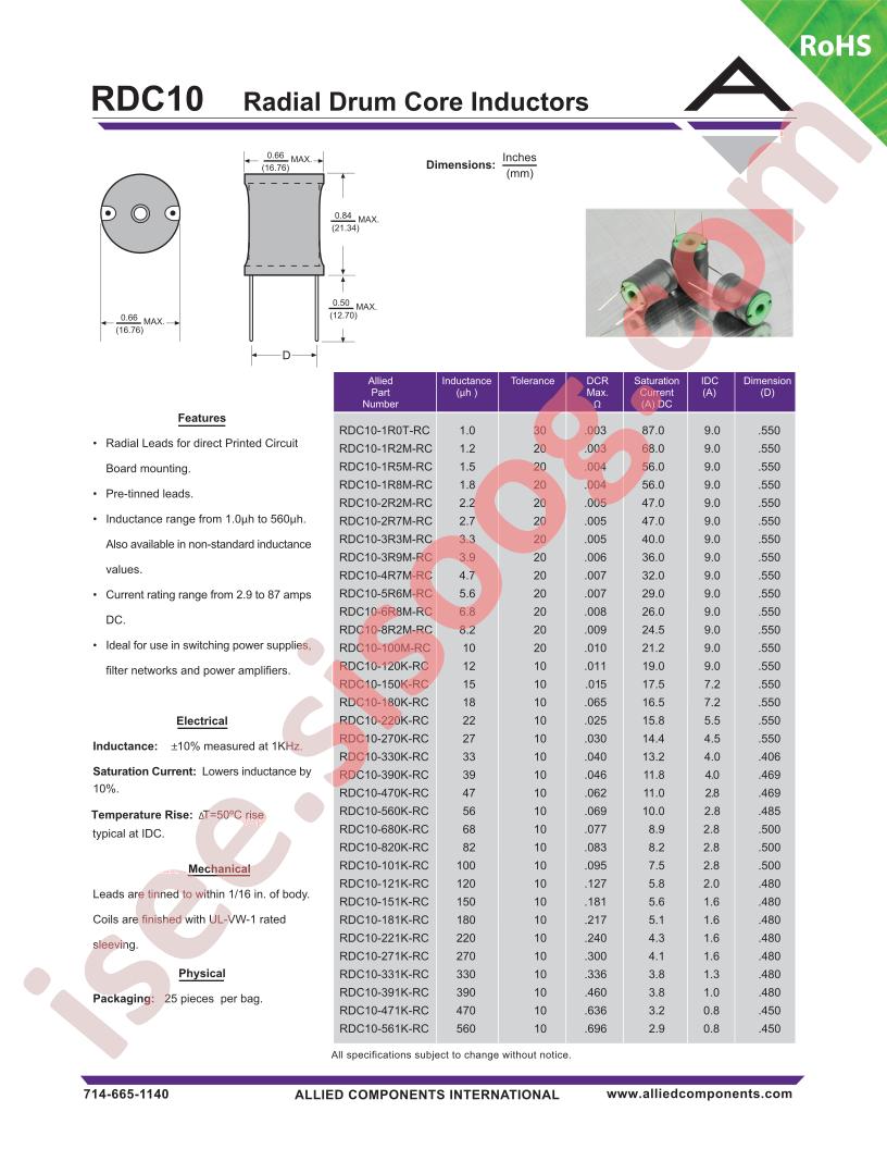 RDC10-101K-RC
