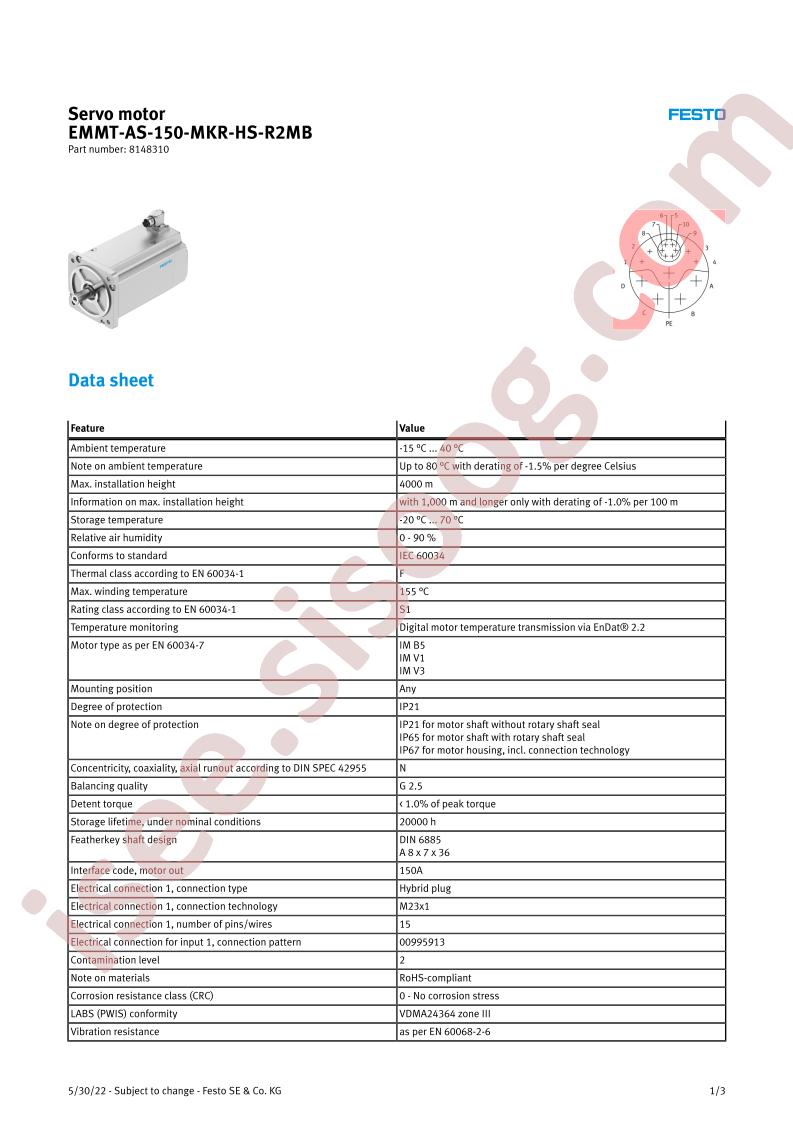 EMMT-AS-150-MKR-HS-R2MB