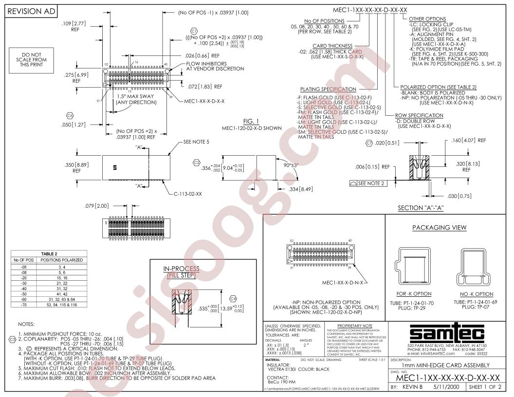 MEC1-108-02-LM-D-NP-K