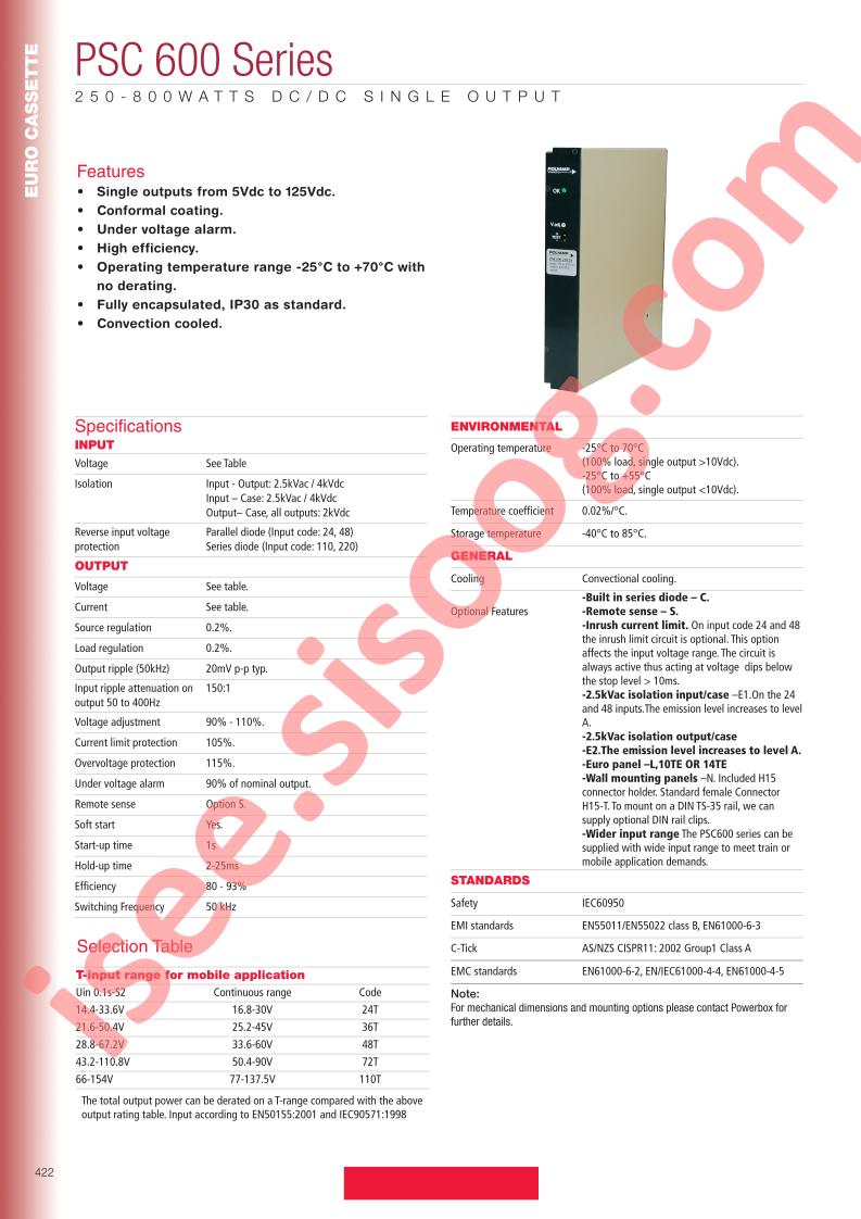 PSC600110-110
