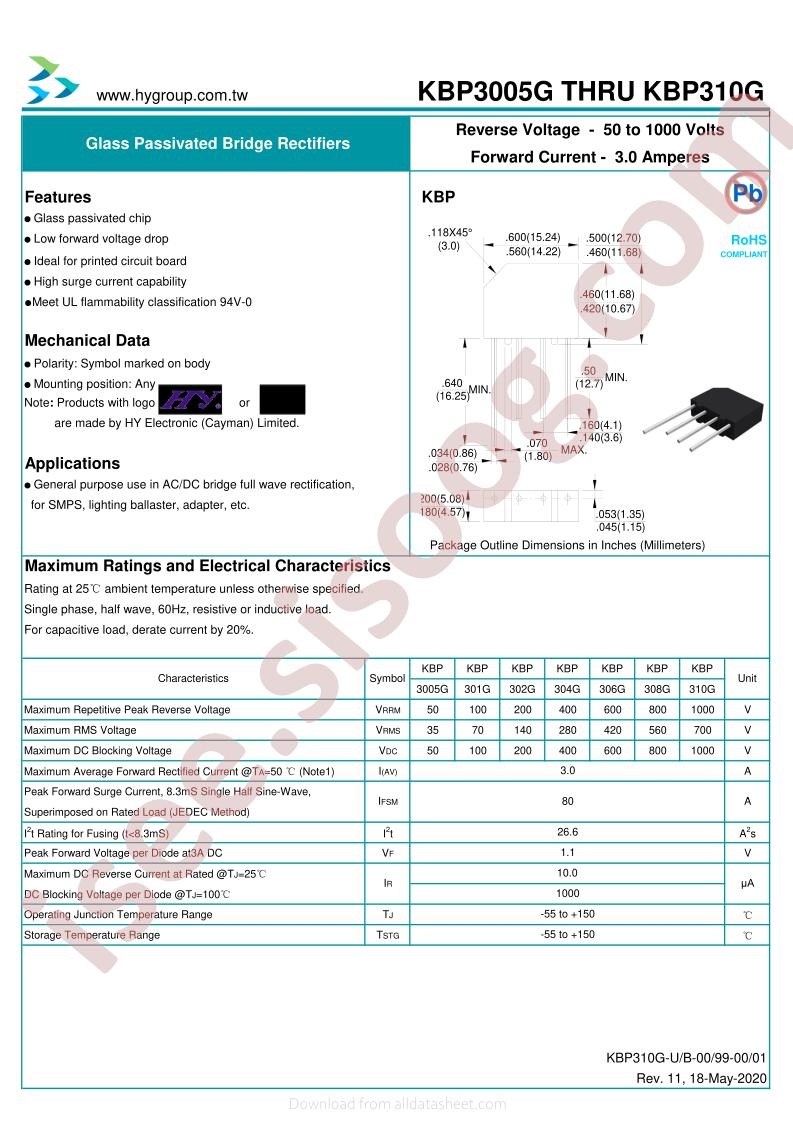 KBP3005G