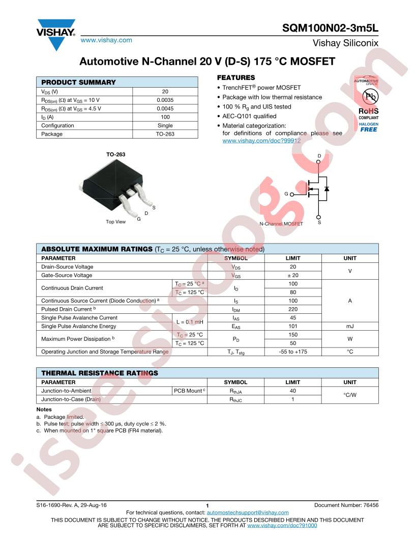 SQM100N02-3M5L