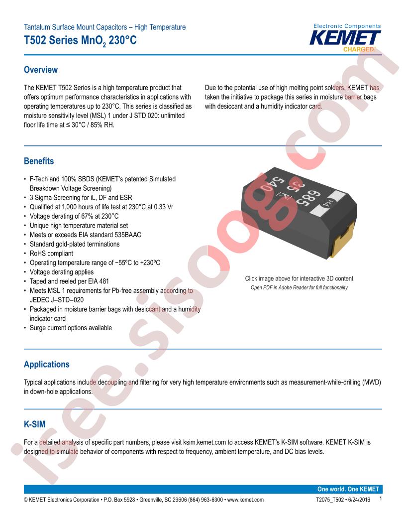 T502D685K016AG6110
