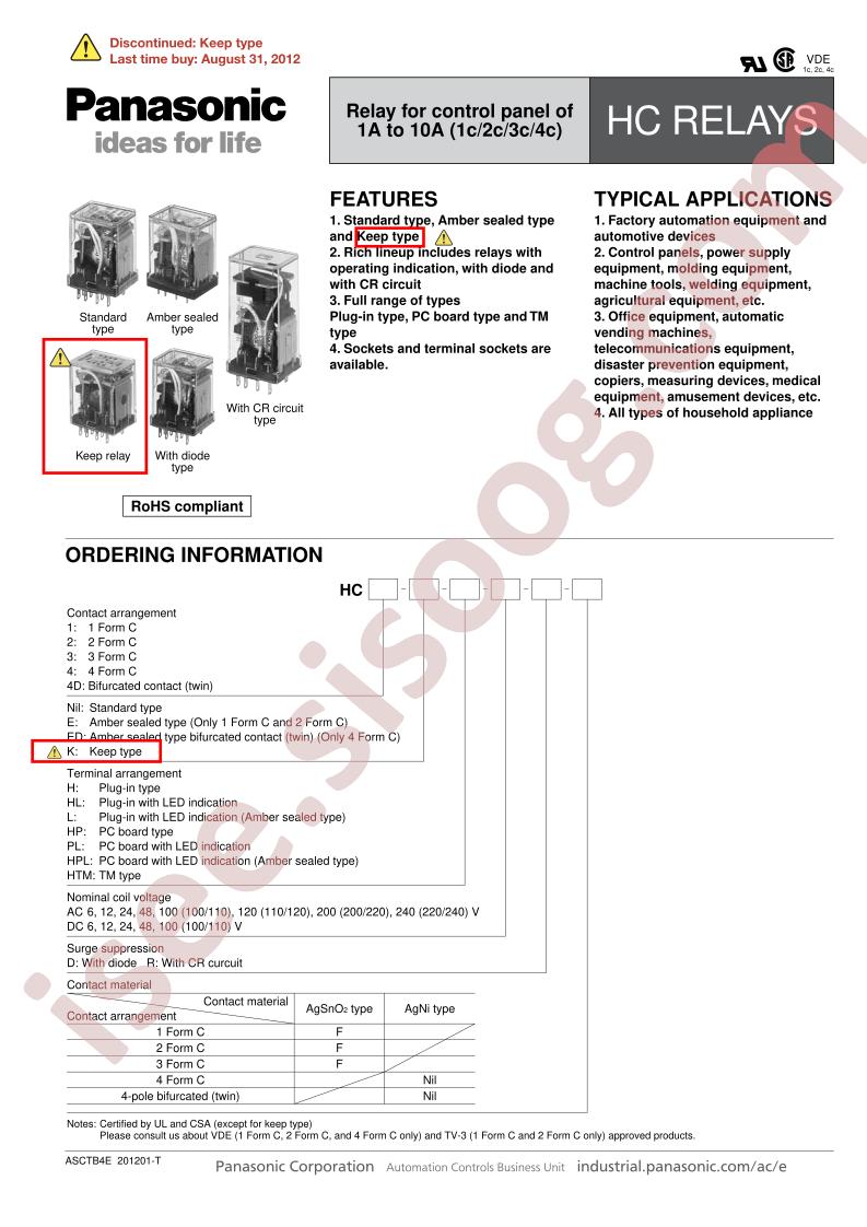 HC2-HL-DC24V-F