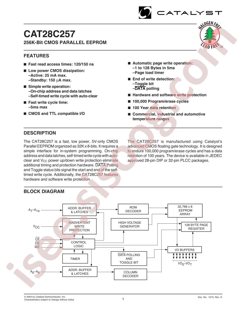 CAT28C257GA-12T