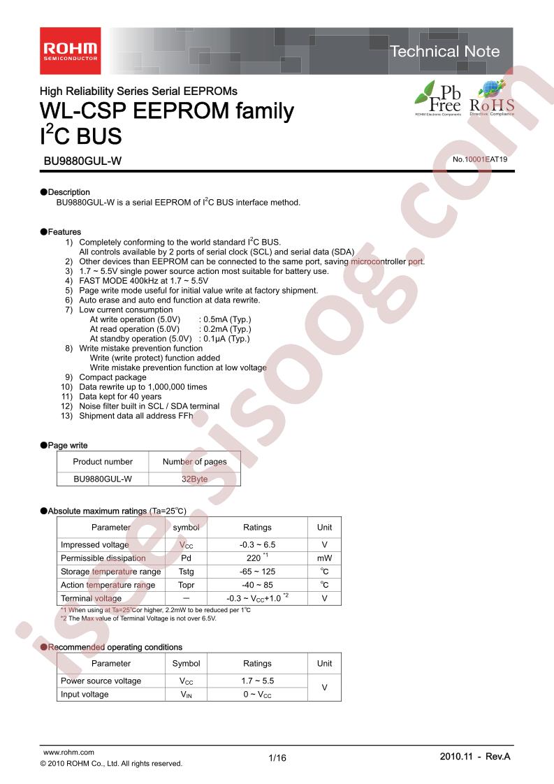 BU9880GUL-W