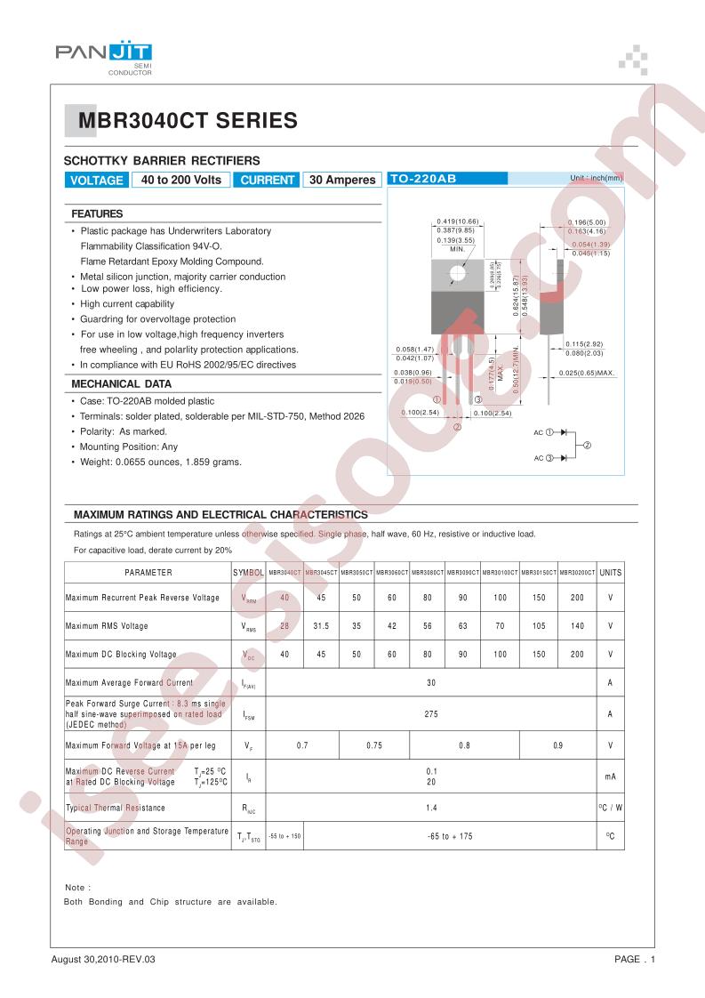 MBR30200CT