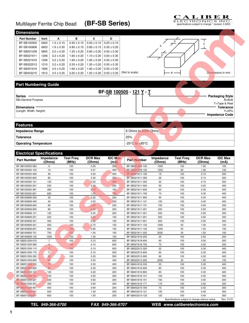 BF-SB100505-121Y-T