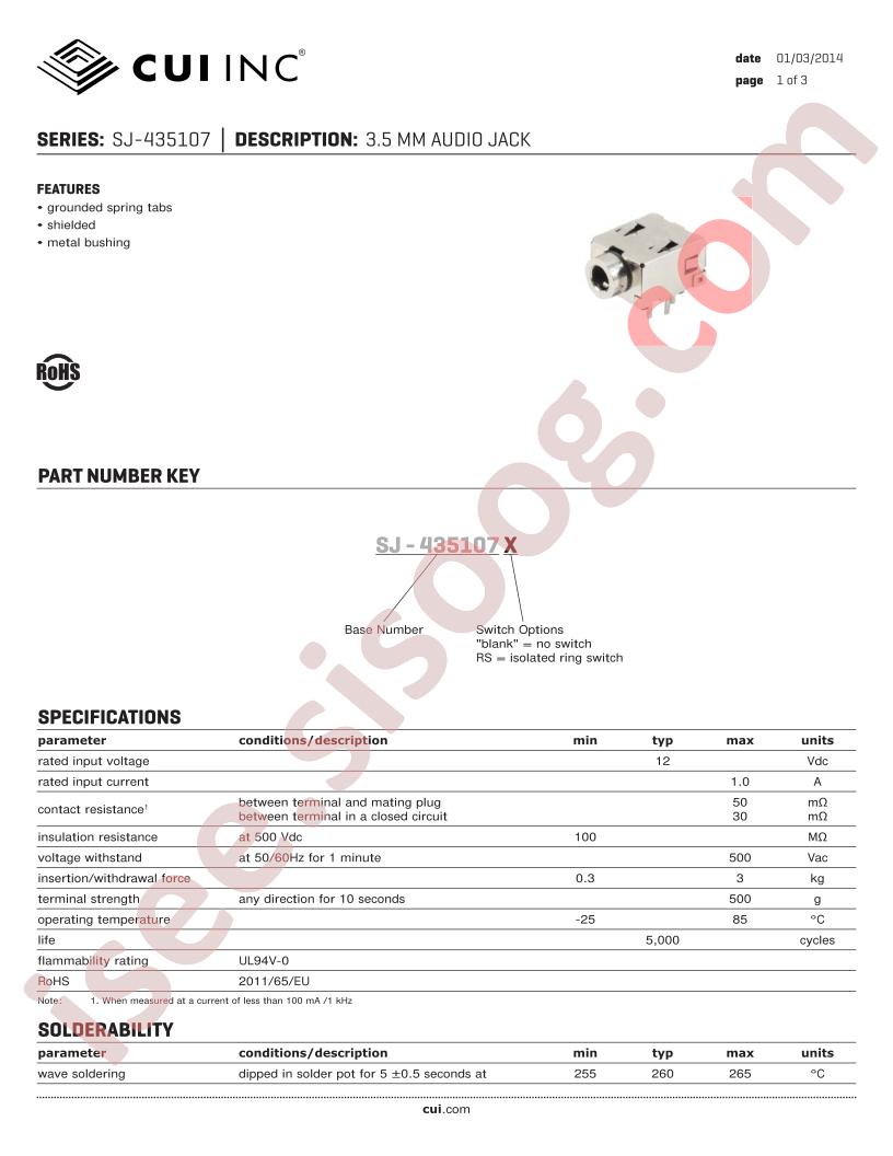 SJ-435107RS