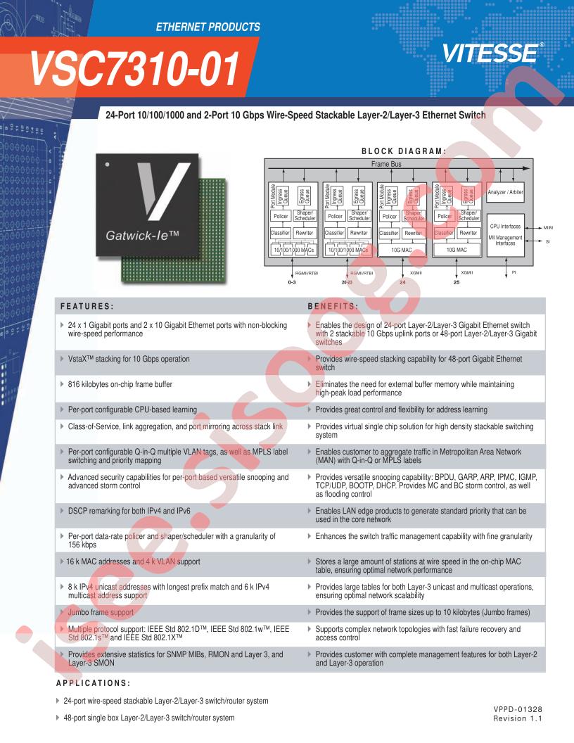 VSC7310-01