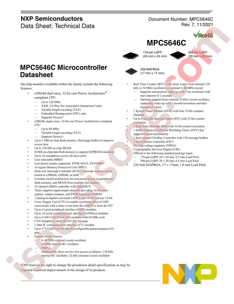 PPC5645CCFMLU8