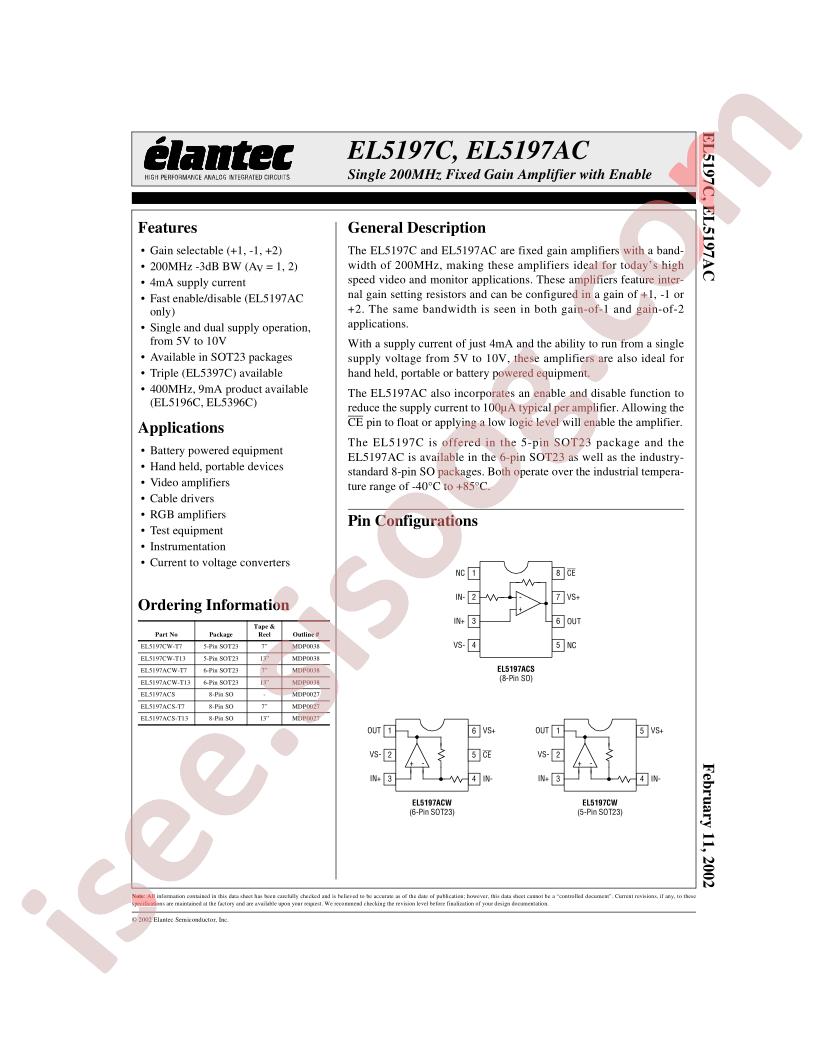 EL5197ACS